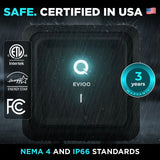 EVIQO Level 2 EV Charger, 48A (50A Max), 240V, Hardwired, J1772 for Non-Tesla EVs